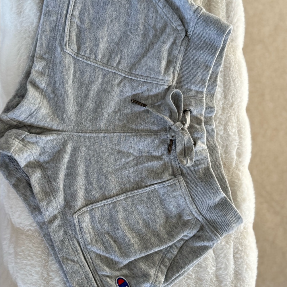 Champion Light Gray Athletic Shorts